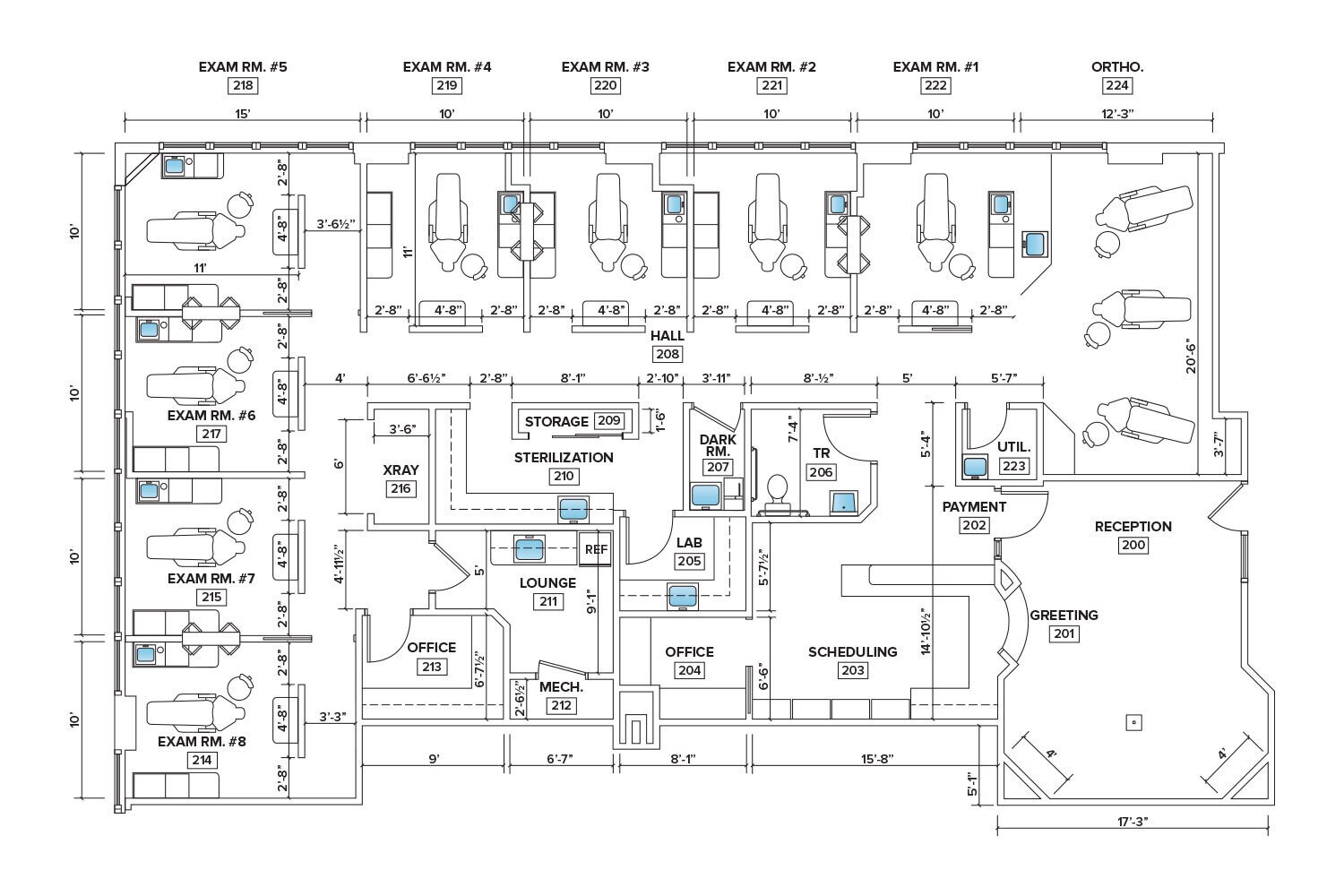 200 Route 31 N, Flemington, NJ à louer Plan d’étage– Image 1 sur 2