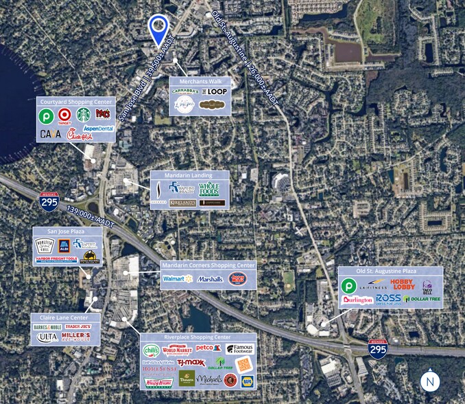 9902 San Jose Blvd, Jacksonville, FL à vendre - Photo de l’immeuble – Image 1 sur 3