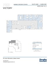 21300 Victory Blvd, Woodland Hills, CA à louer Plan d’étage– Image 1 sur 1