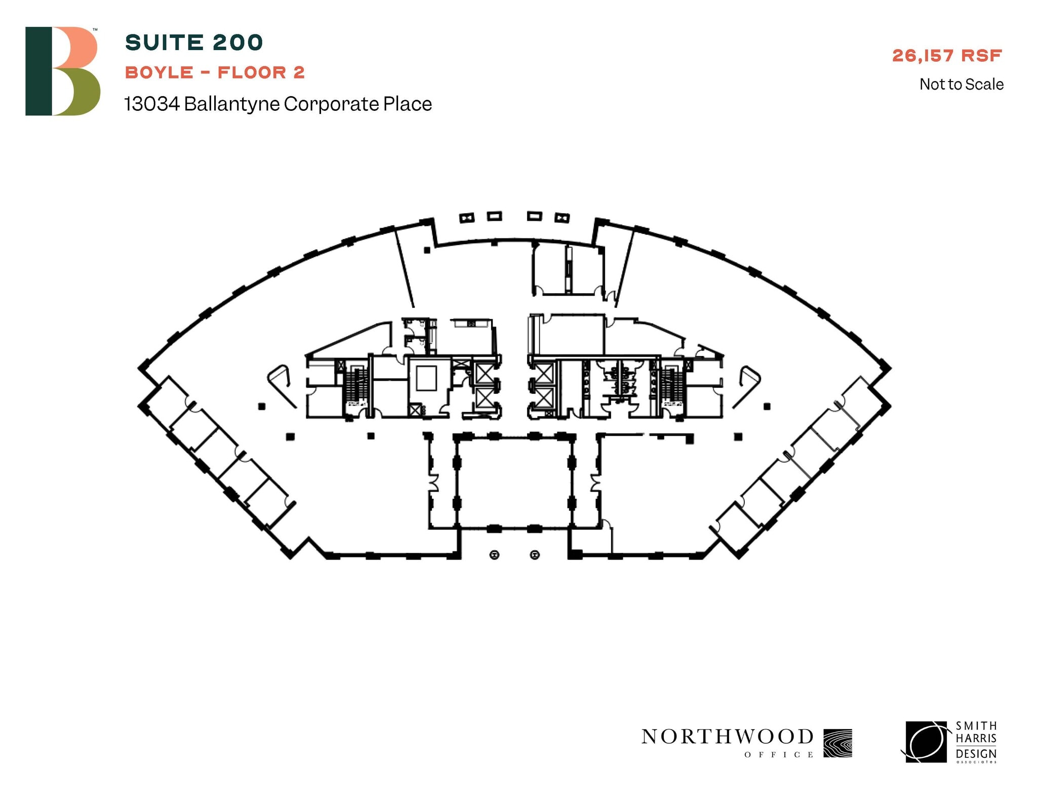 13034 Ballantyne Corporate Pl, Charlotte, NC à louer Plan d’étage– Image 1 sur 1