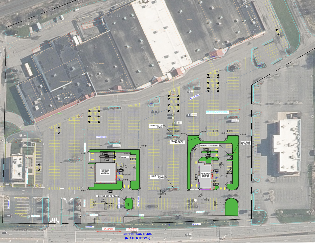 382-420 Jefferson Rd, Henrietta, NY à louer Plan de site– Image 1 sur 1
