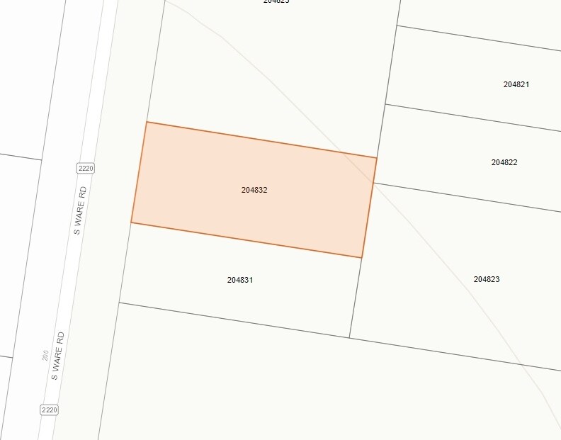 307 S Ware Rd, McAllen, TX à louer Plan cadastral– Image 1 sur 2