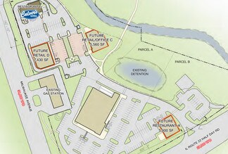 Plus de détails pour NEC Milwaukee & Rt 22, Lincolnshire, IL - Local commercial à vendre