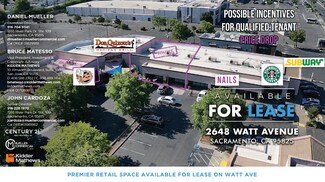 Plus de détails pour 2648 Watt Ave, Sacramento, CA - Local commercial à louer