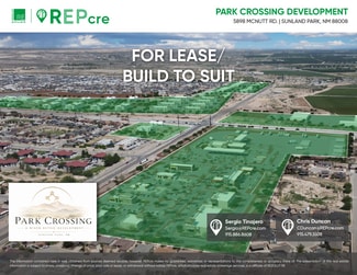 Plus de détails pour 6006 Mcnutt rd, Santa Teresa, NM - Terrain à louer