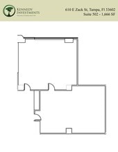 610 E Zack St, Tampa, FL à louer Plan de site– Image 1 sur 1