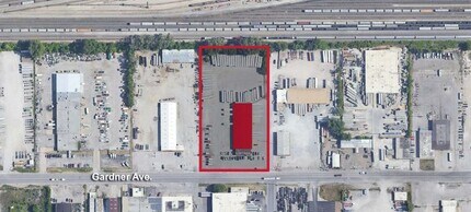 3612 Gardner Ave, Kansas City, MO - Vue aérienne vue de carte
