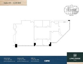 1277 Lenox Park Blvd, Atlanta, GA à louer Plan d’étage– Image 2 sur 2