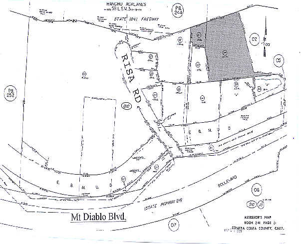 3736 Mount Diablo Blvd, Lafayette, CA à louer - Plan cadastral – Image 2 sur 6