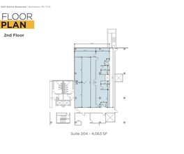 3001 Emrick Blvd, Bethlehem, PA à louer Plan d’étage– Image 1 sur 1