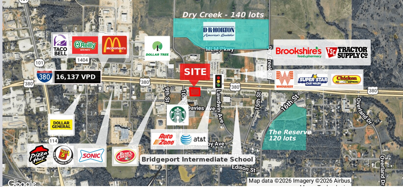 US Highway 380 & 10th St, Bridgeport, TX à vendre Photo de l’immeuble– Image 1 sur 8