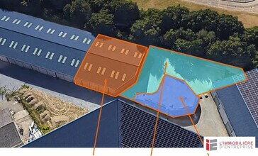 Dinard, IEV - VUE AÉRIENNE vue de carte