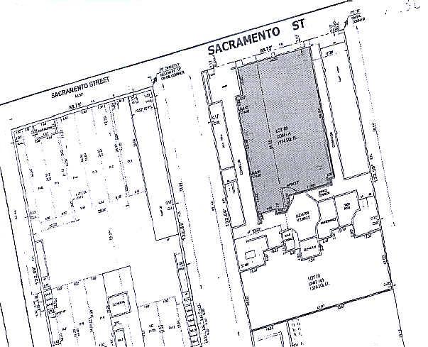 3435 Sacramento St, San Francisco, CA à vendre - Plan cadastral – Image 2 sur 2