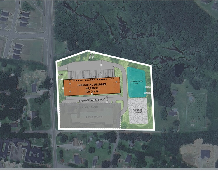 1415 W Gannon Ave, Zebulon, NC à vendre - Photo principale – Image 1 sur 3