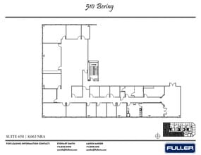 510 Bering Dr, Houston, TX à louer Plan de site– Image 1 sur 1