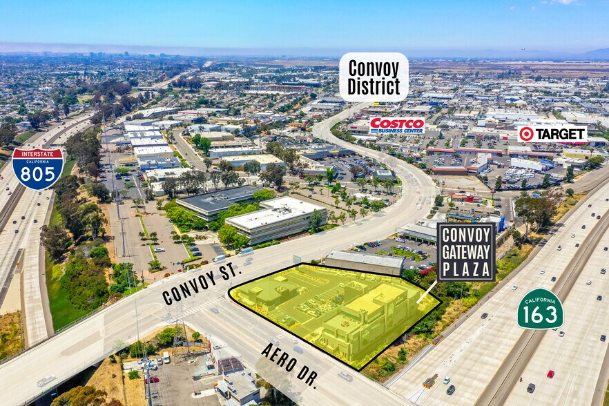 3709 Convoy St, San Diego, CA à louer - Aérien – Image 2 sur 5