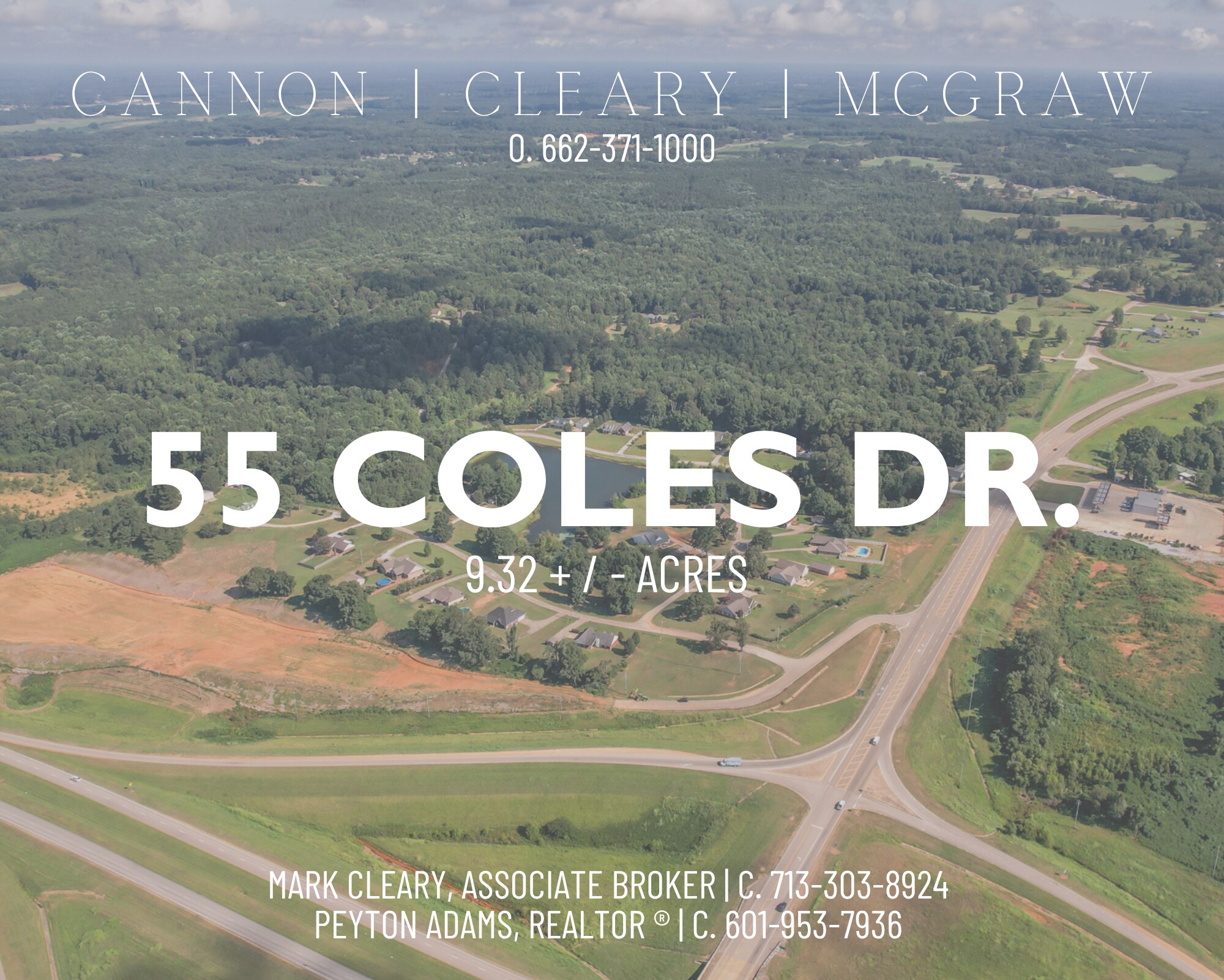 55 Coles Drive, Pontotoc, MS à vendre Photo principale– Image 1 sur 10