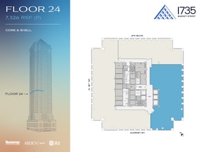 1735 Market St, Philadelphia, PA à louer Plan d’étage– Image 1 sur 1