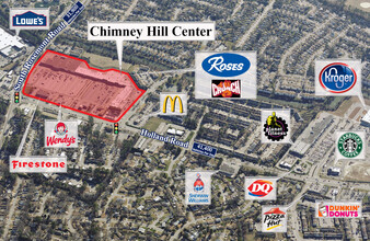 801-929 Chimney Hill Shopping Ctr, Virginia Beach, VA - VUE AÉRIENNE  vue de carte