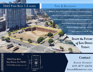Plus de détails pour Park Blvd, San Diego, CA - Terrain à vendre