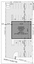2210 North Talbot Rd, Oldcastle, ON à louer Plan de site– Image 2 sur 2