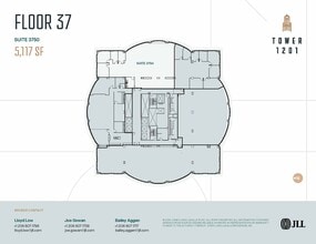 1201 3rd Ave, Seattle, WA à louer Plan d’étage– Image 1 sur 1