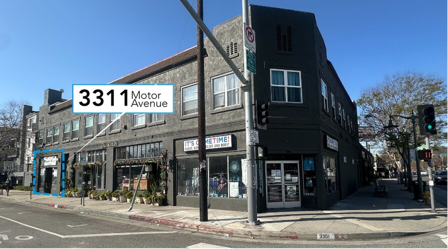 3301-3311 Motor Ave, Los Angeles, CA à louer - Photo de l’immeuble – Image 1 sur 9