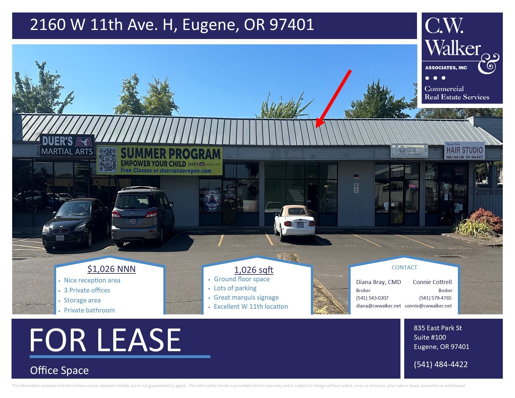 2160 W 11th Ave, Eugene, OR à louer Photo de l’immeuble– Image 1 sur 1