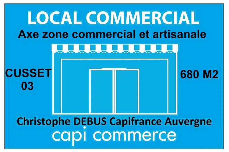Local commercial dans Vichy à louer Photo de l’immeuble– Image 1 sur 2