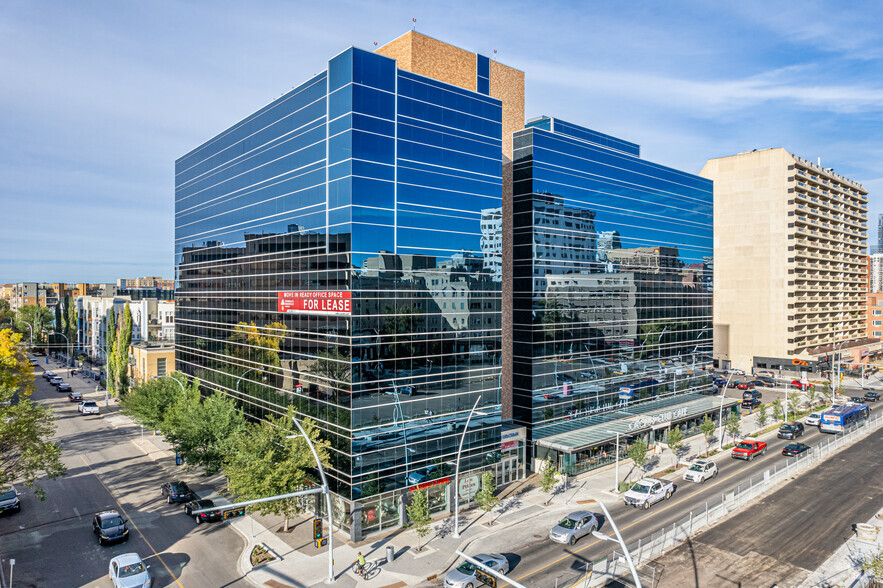 11150 Jasper Av NW, Edmonton, AB à louer - Photo de l’immeuble – Image 1 sur 20