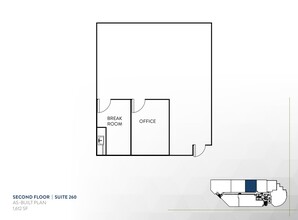 6020 Cornerstone Ct W, San Diego, CA à louer Plan d’étage– Image 1 sur 2