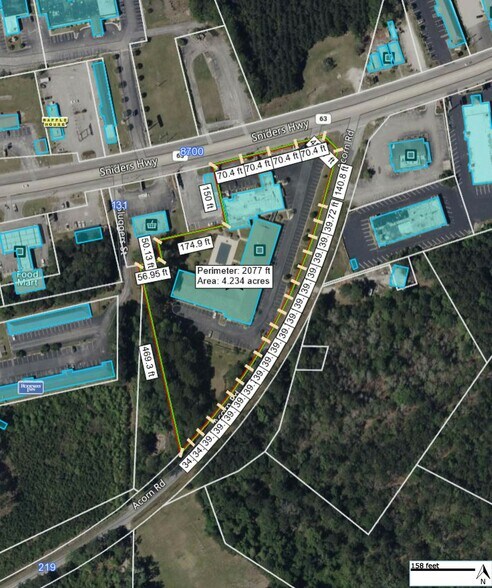 SC Interstate I-95 Corridor Centric Dominance w/ 4.2 AC Intermodal/IOS/Workforce Housing, Walterboro, SC à vendre - Photo de l’immeuble – Image 3 sur 13