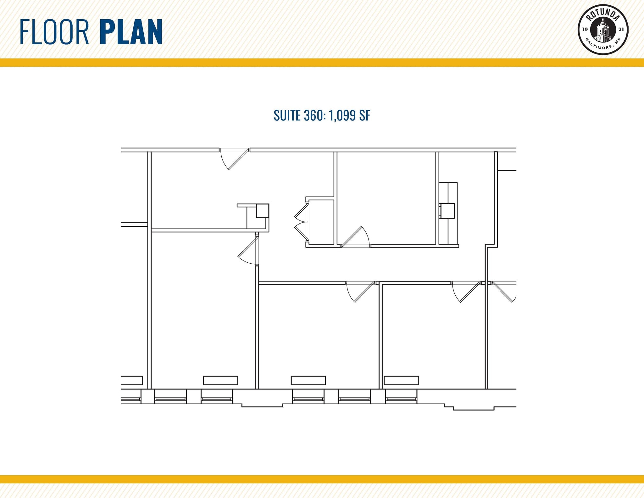711 W 40th St, Baltimore, MD à louer Plan d’étage– Image 1 sur 1