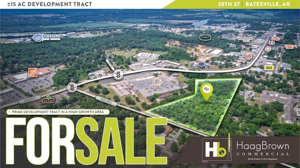 30th Street, Batesville, AR à vendre - Photo principale – Image 1 sur 5