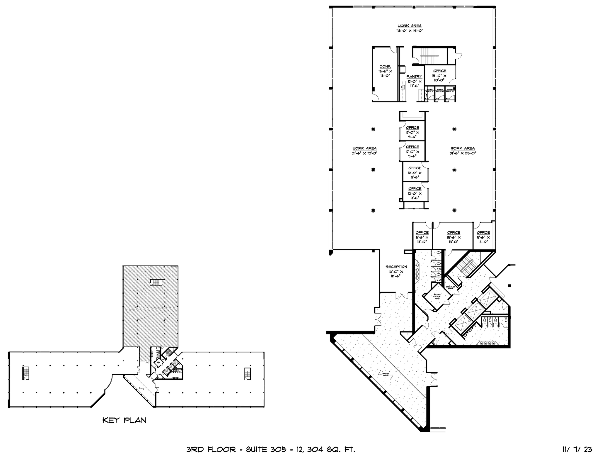 500 College Rd E, Princeton, NJ à louer Plan d’étage– Image 1 sur 1
