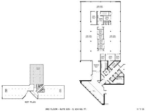 500 College Rd E, Princeton, NJ à louer Plan d’étage– Image 1 sur 1
