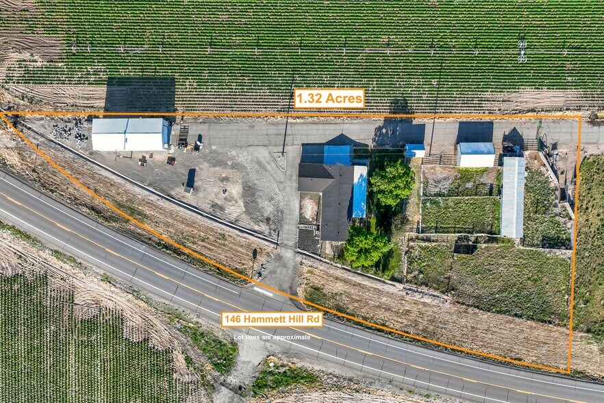 146 N Hammett Hill Rd, Hammett, ID à vendre - Aérien – Image 1 sur 47