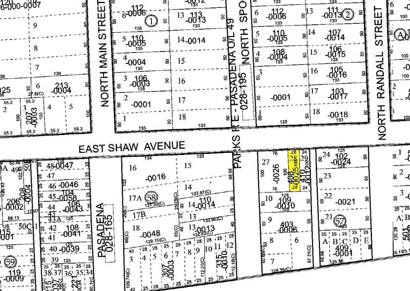 408-410 Shaw Ave, Pasadena, TX à vendre - Plan cadastral – Image 2 sur 4