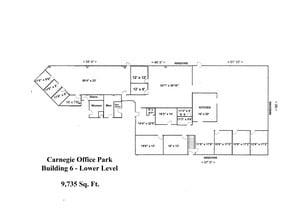 600 N Bell Ave, Carnegie, PA à louer Plan de site– Image 1 sur 18