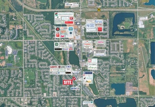 7335 W 33rd St, Wichita, KS - Vue aérienne  vue de carte