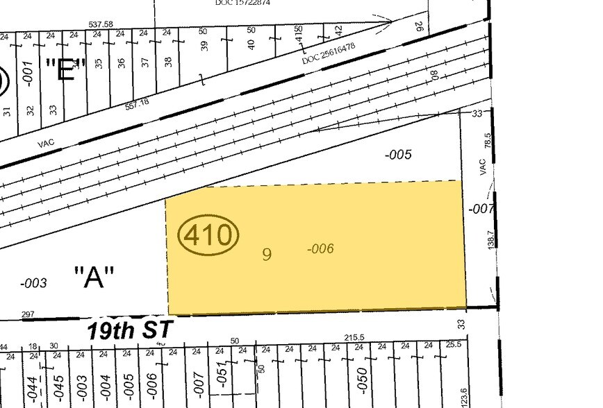 2600 W 19th St, Chicago, IL à vendre - Plan cadastral – Image 2 sur 8