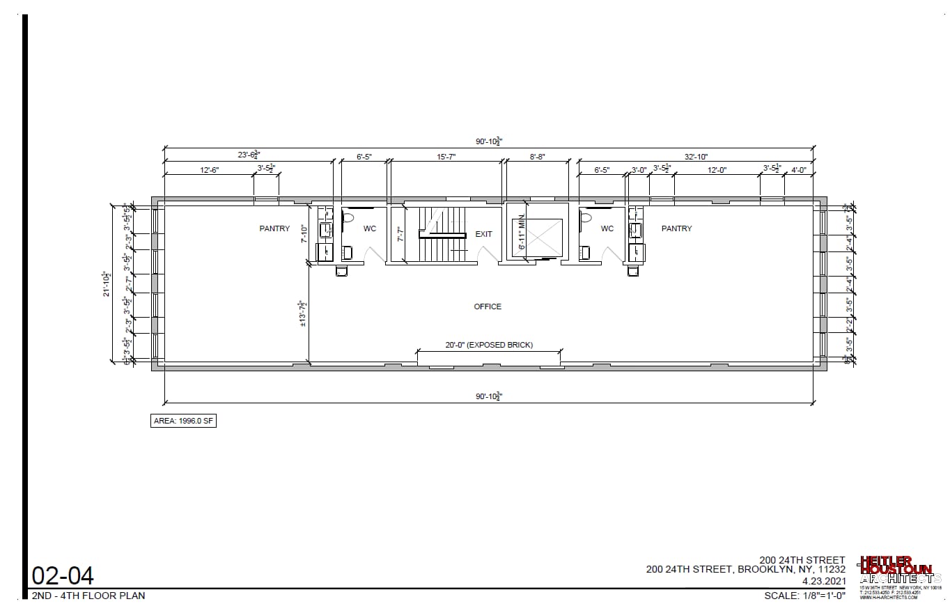 200 24th St, Brooklyn, NY à louer Plan d’étage– Image 1 sur 1