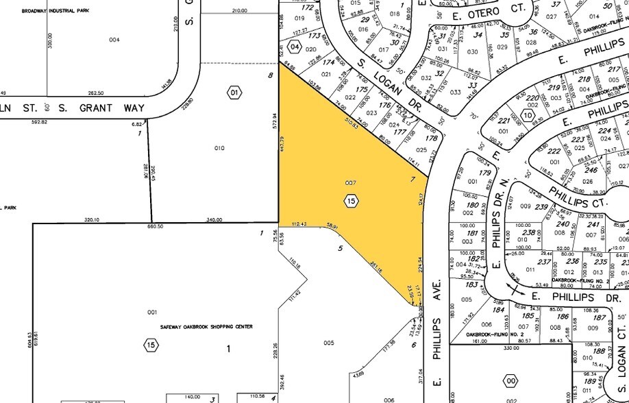 531 E Phillips Ave, Littleton, CO à vendre - Plan cadastral – Image 2 sur 2
