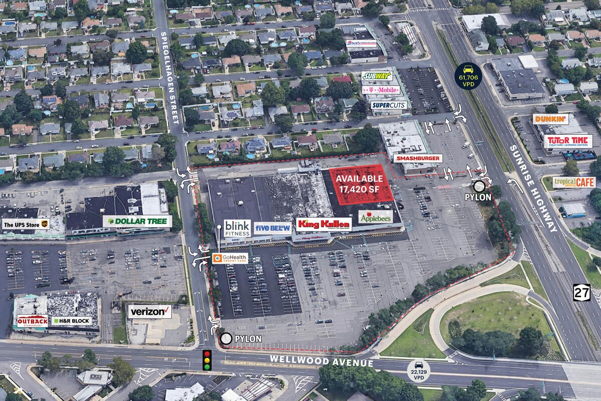 646-656 N Wellwood Ave, Lindenhurst, NY à louer Photo principale– Image 1 sur 2