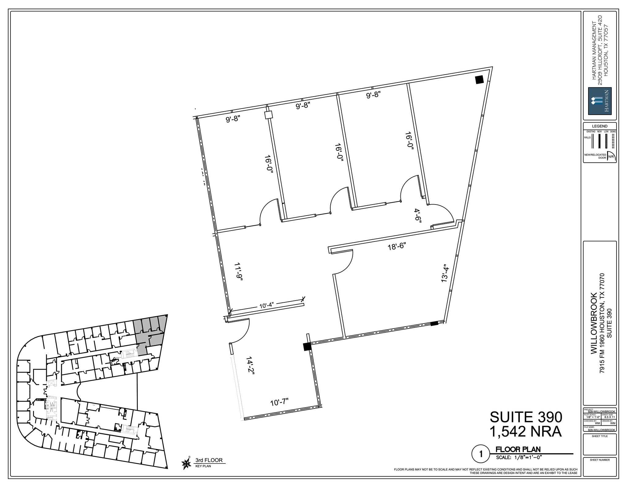 7915 FM-1960 W, Houston, TX à louer Plan de site– Image 1 sur 1