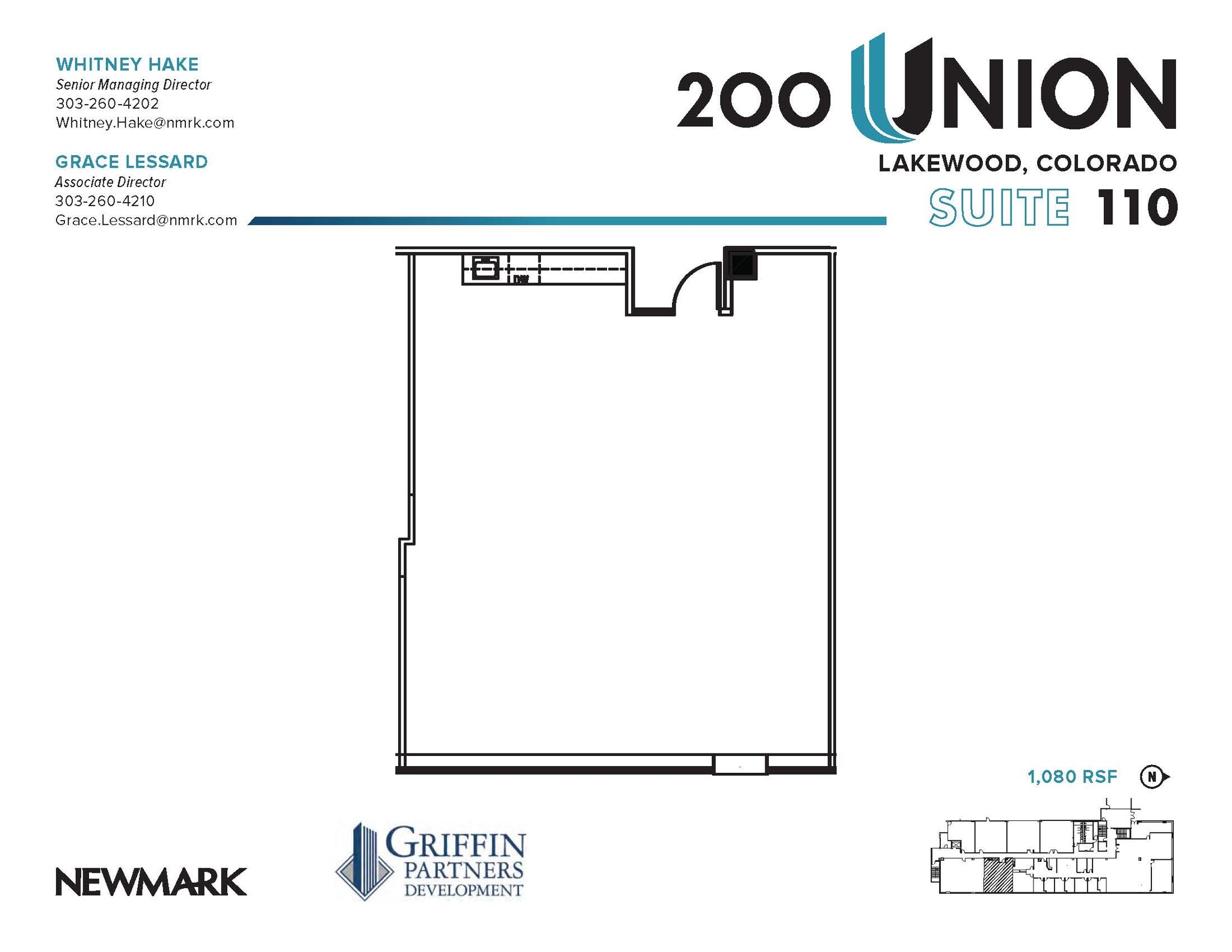 200 Union Blvd, Lakewood, CO à louer Plan d’étage– Image 1 sur 1