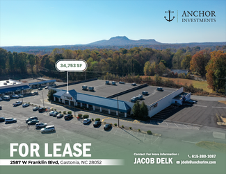 Plus de détails pour 2500 W Franklin Blvd, Gastonia, NC - Local commercial à louer