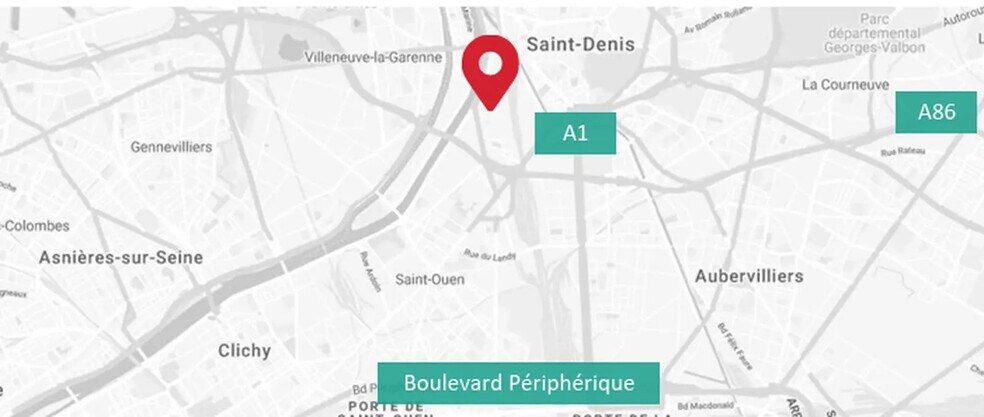 Local d’activités dans Pierrefitte-sur-Seine à louer - Photo de l’immeuble – Image 2 sur 5