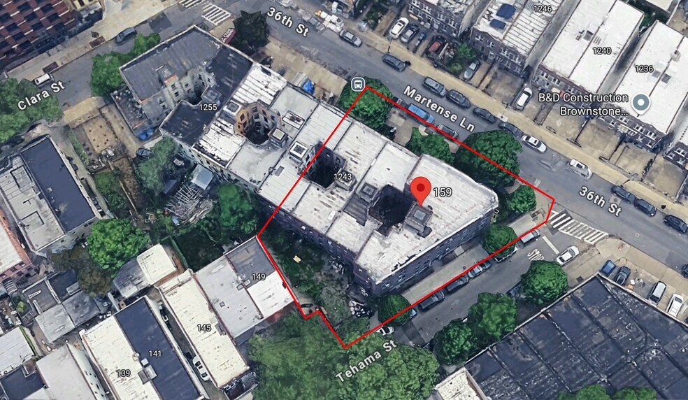159 Tehama St - 1239 36th St - 1243 36th St, Brooklyn, NY à vendre - Aérien – Image 3 sur 42