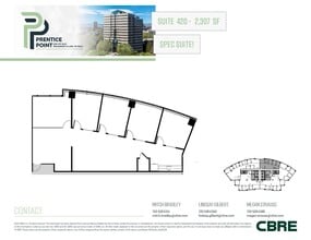 5299 Dtc Blvd, Greenwood Village, CO à louer Plan d’étage– Image 1 sur 1